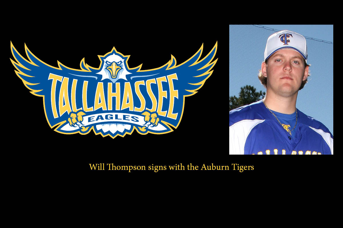 War Eagle! TCC Baseball&rsquo;s Will Thompson signs with Auburn (with video)