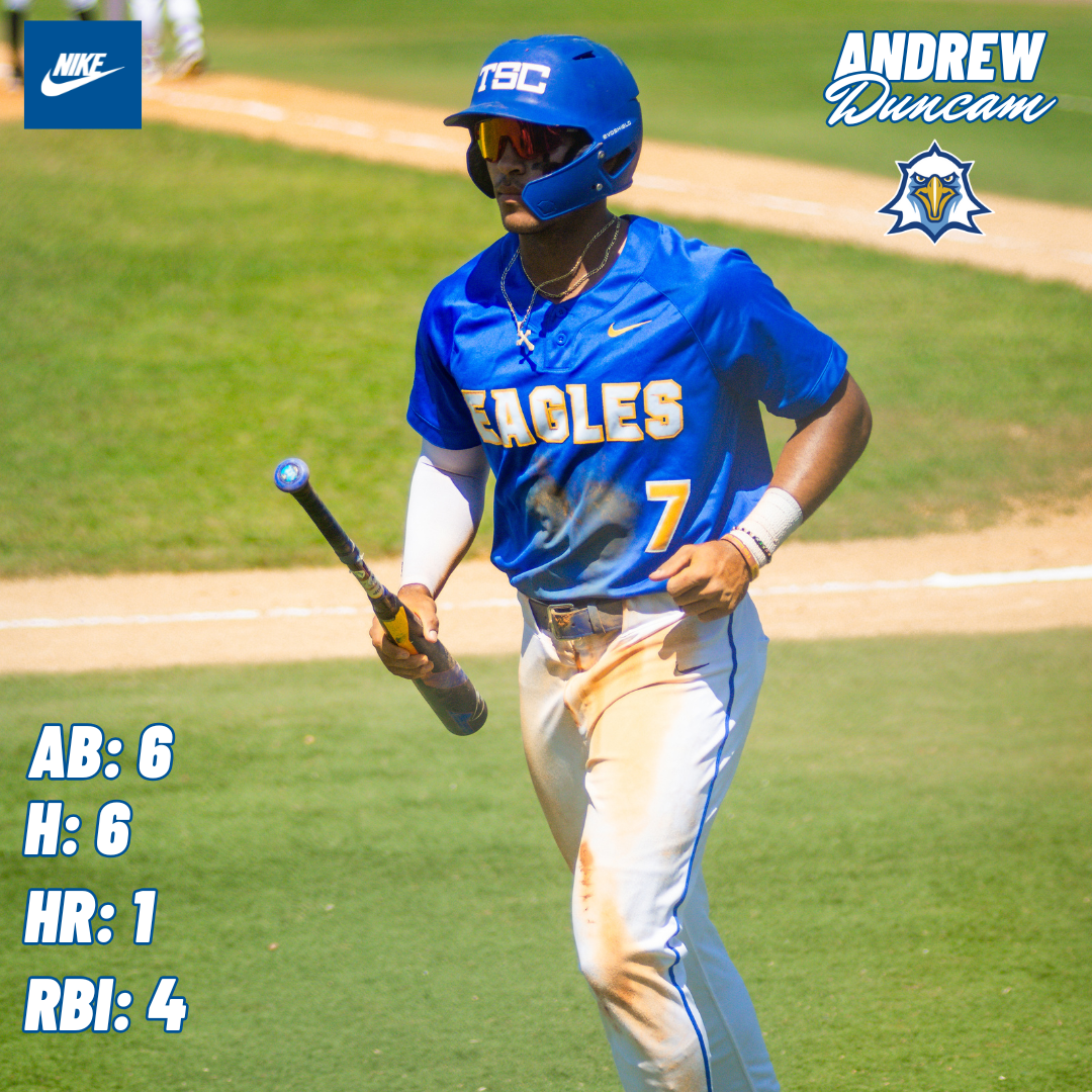 TSC Eagles Outslug Gulf Coast in Extra-Inning Classic, 15&ndash;14