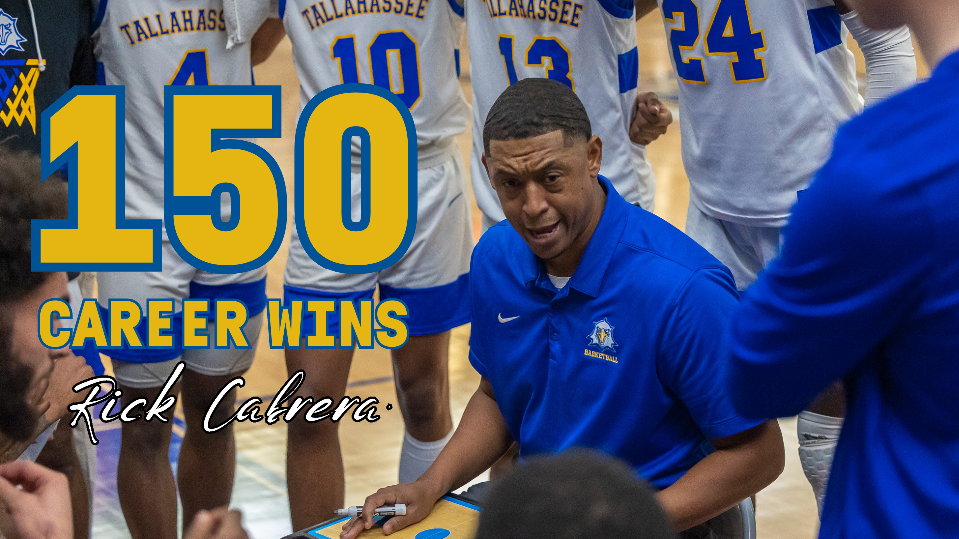 Rick Cabrera reaches 150 career wins.