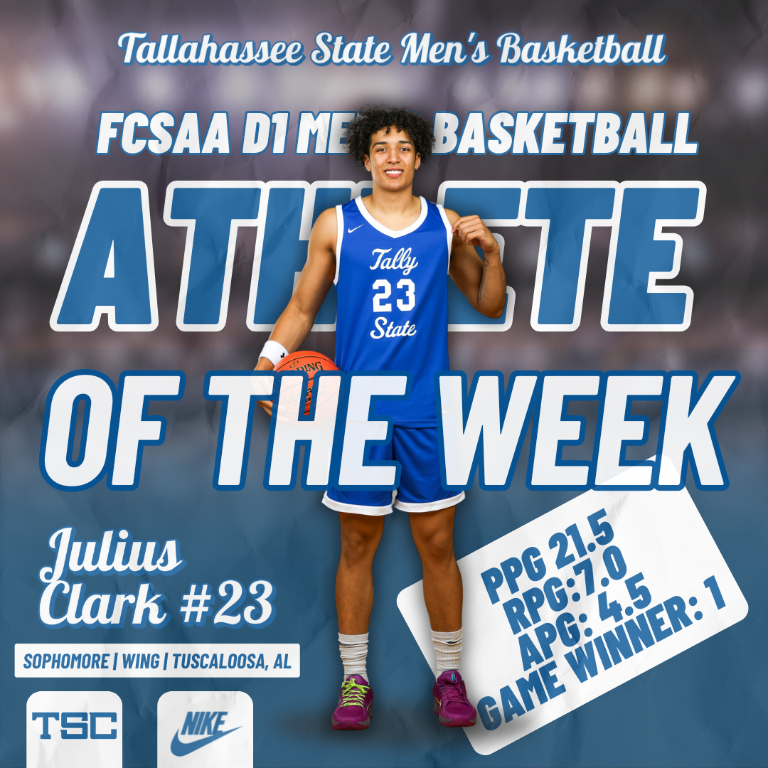 Julius Clark Named FCSAA D1 Men&rsquo;s Basketball Athlete of the Week
