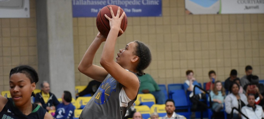 Victoria Pearce goes up for two of her 13 points (photo courtesy of Jameesha Cobb)
