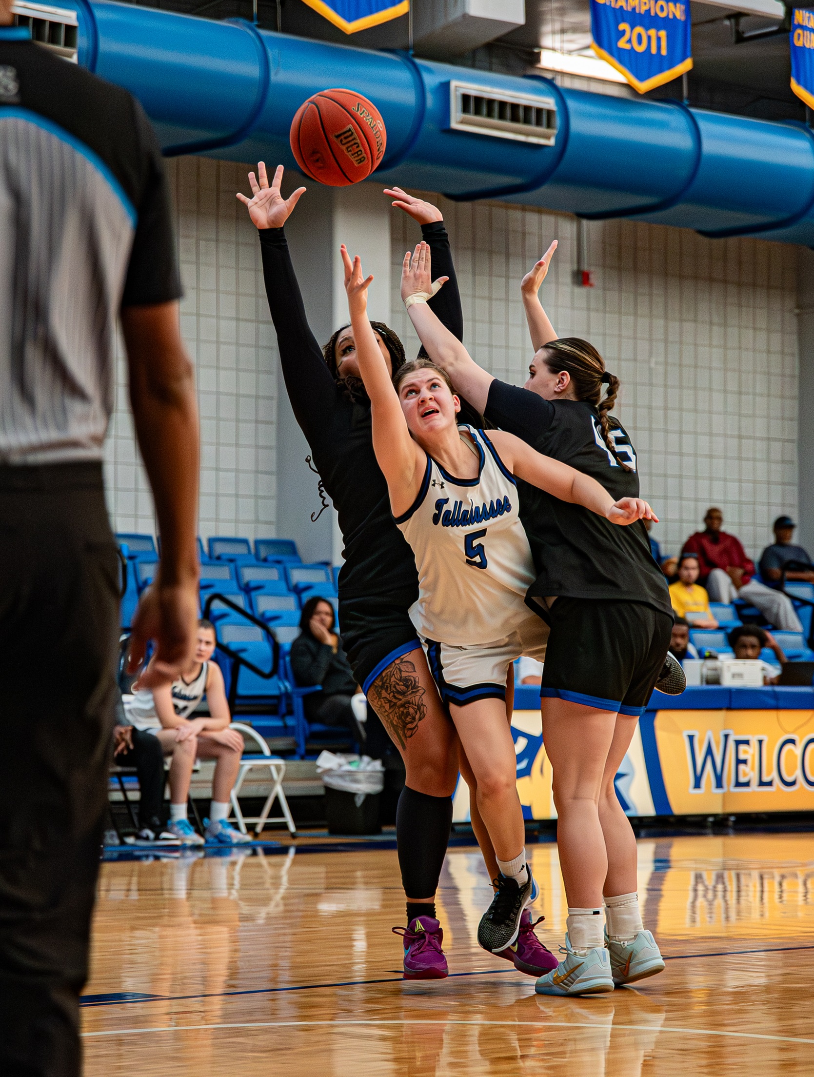 TALLAHASSEE STATE HOLDS OFF PENSACOLA STATE, 58&ndash;50
